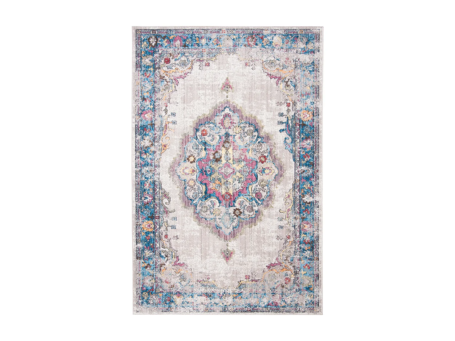 Tapis Gris/Bleu 183 X 274 cm - Malani
