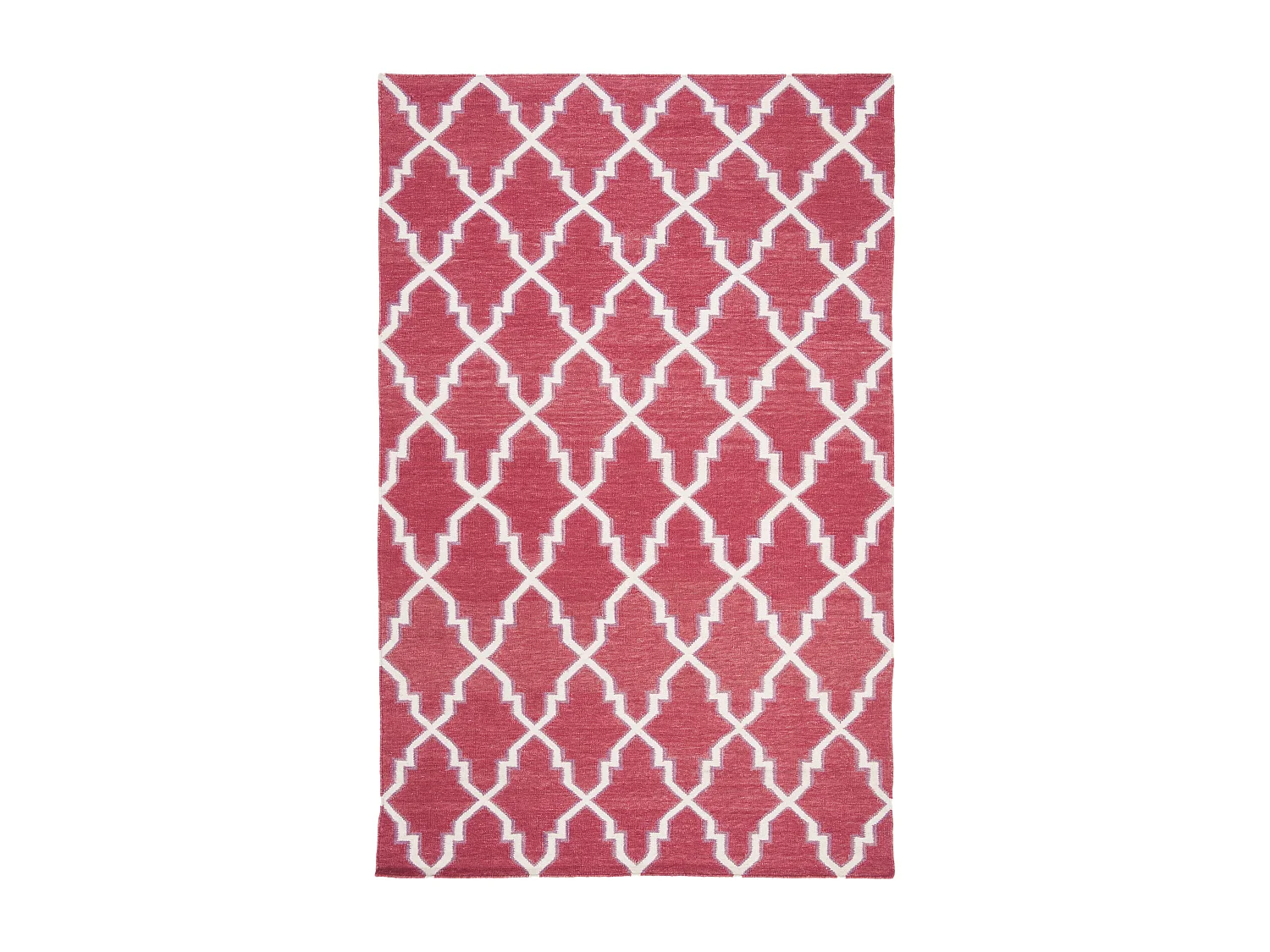 Tapis Rouge/Neutre 183 X 274 cm - Nico