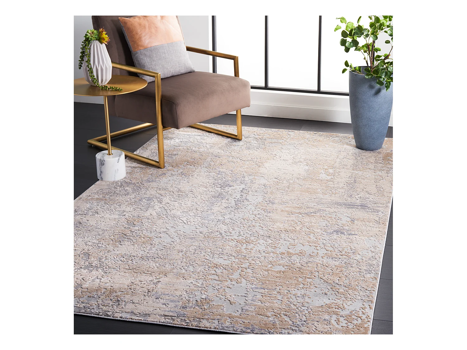 Tapis Gris/Neutre 160 X 229 cm - Melanie