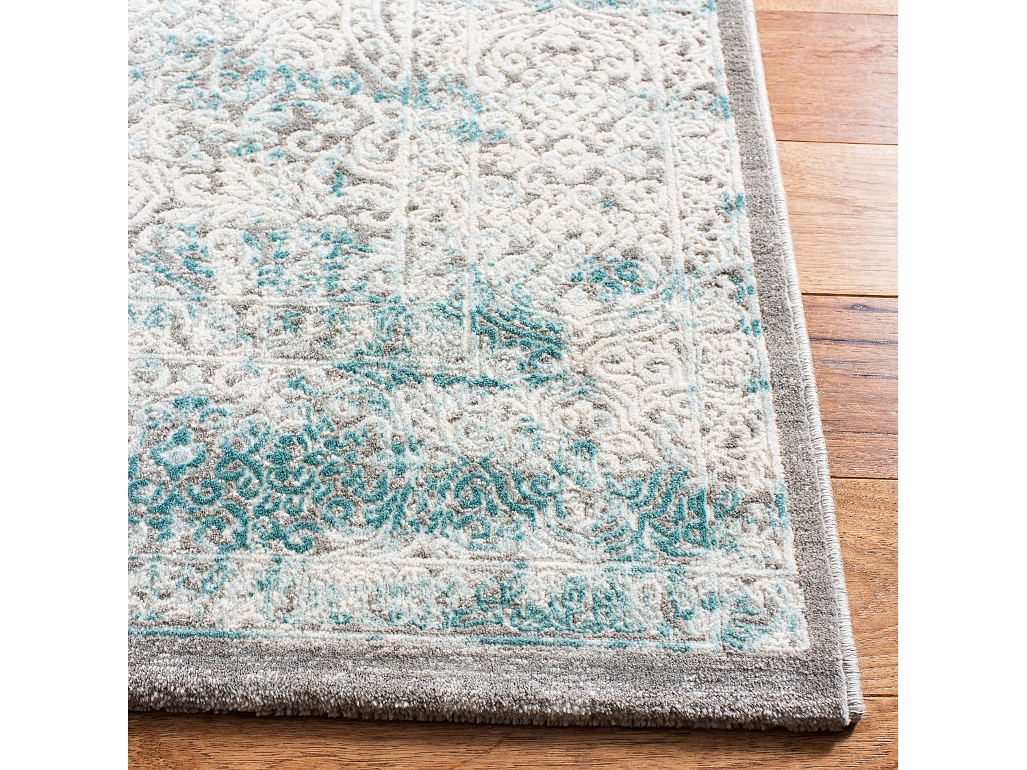 Tapis Bleu/Neutre 122 X 170 cm - Amala