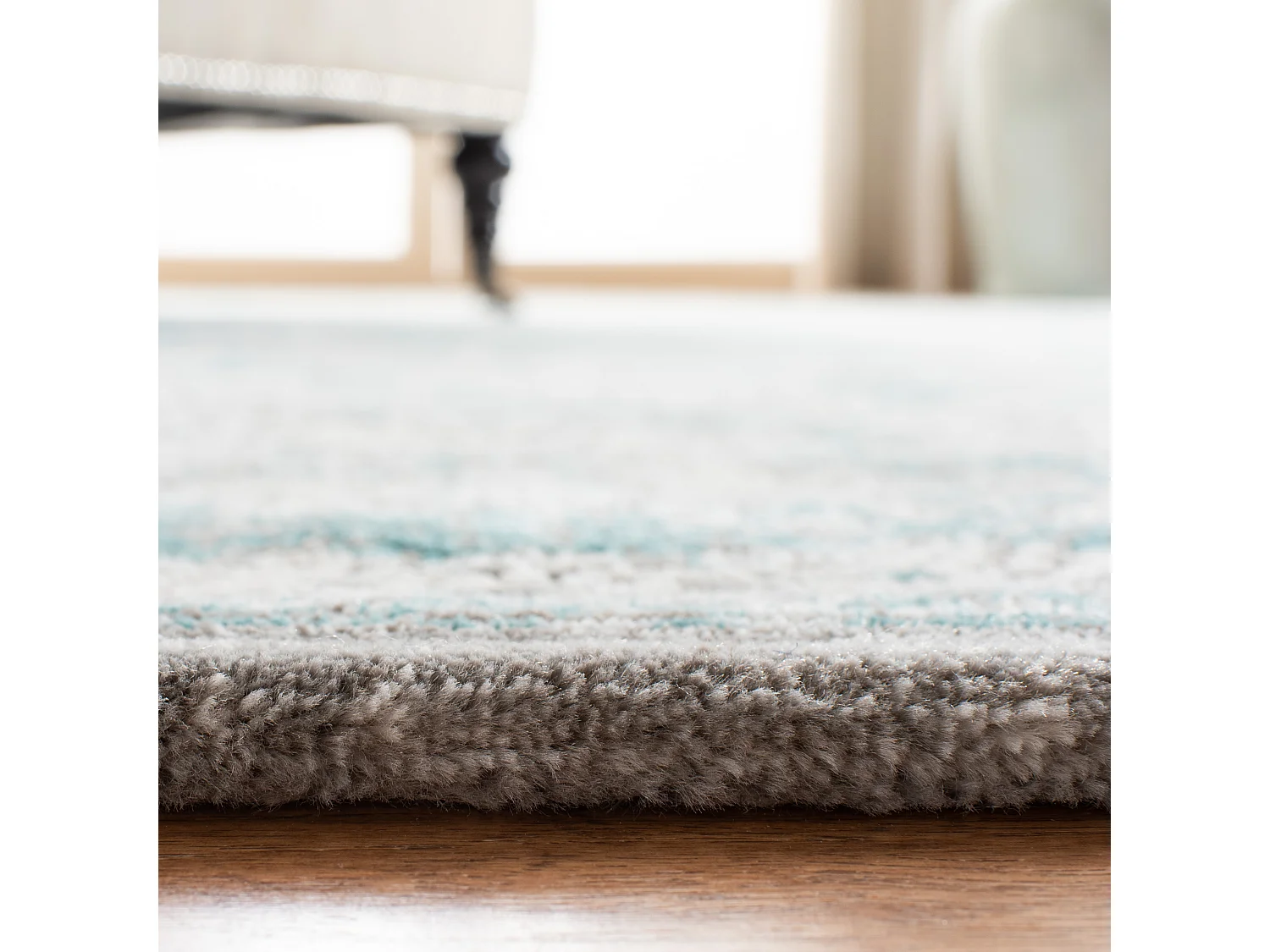 Tapis Bleu/Neutre 122 X 170 cm - Amala