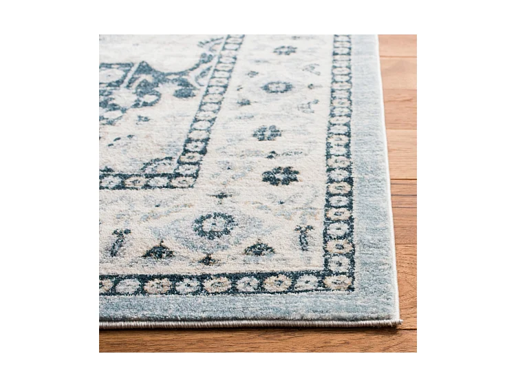 Tapis Bleu/Neutre 91 X 152 cm - Isabela