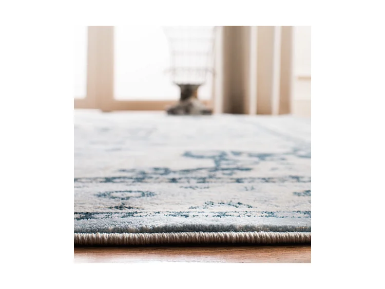 Tapis Bleu/Neutre 91 X 152 cm - Isabela