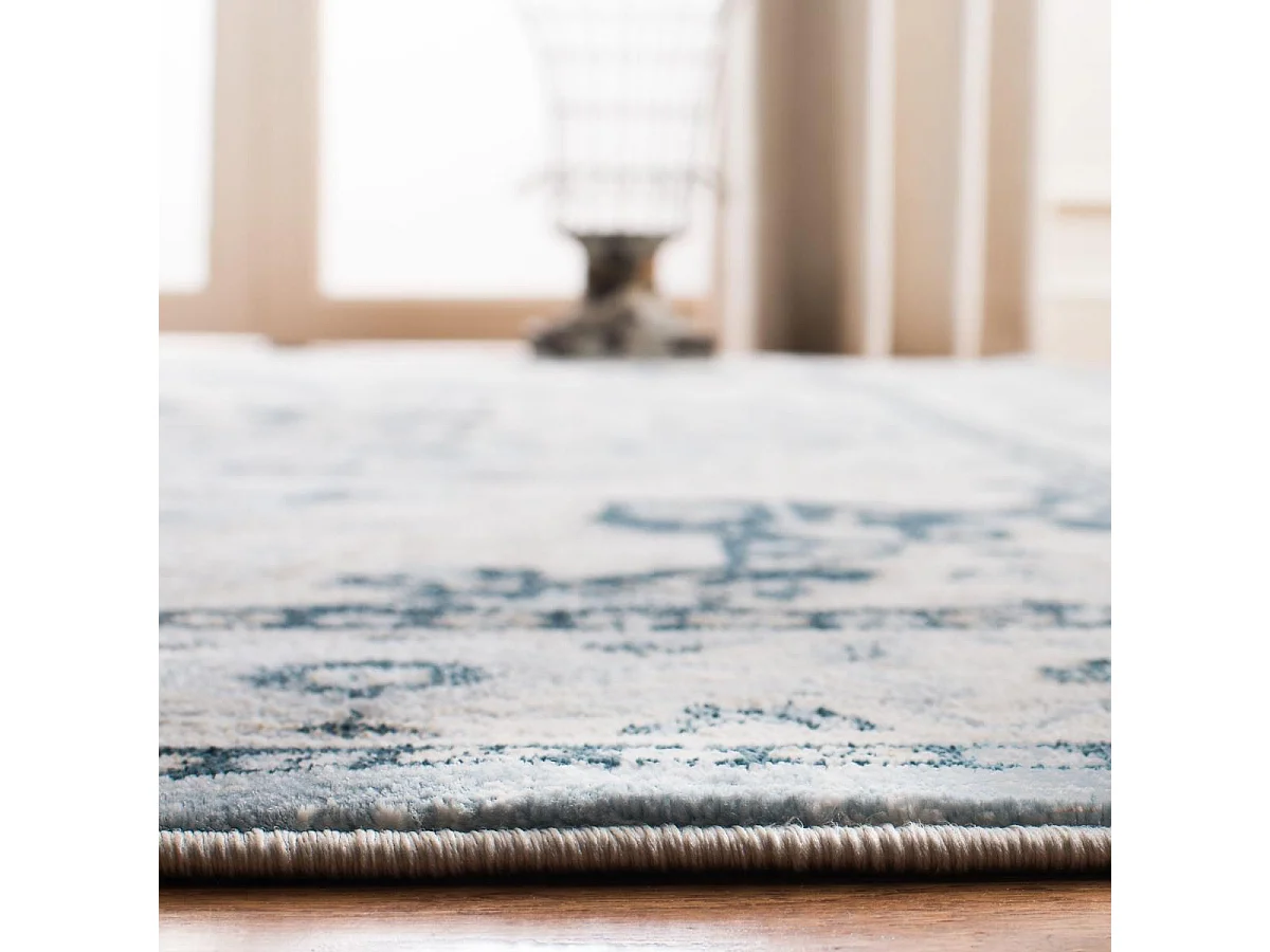 Tapis Bleu/Neutre 91 X 152 cm - Isabela