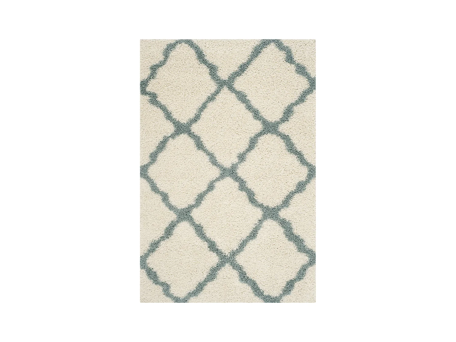 Tapis Neutre/Bleu 155 X 229 cm - Aldo