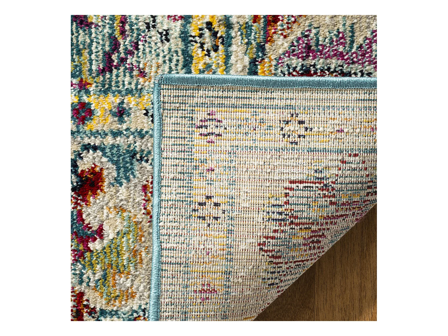 Tapis Bleu/Multicolore 122 X 183 cm - Whitney