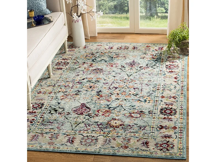 Tapis Bleu/Multicolore 122 X 183 cm - Whitney