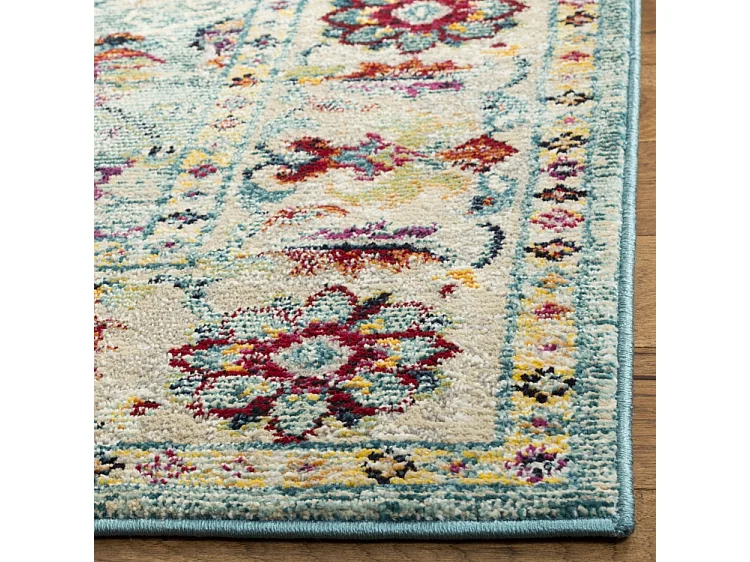 Tapis Bleu/Multicolore 122 X 183 cm - Whitney