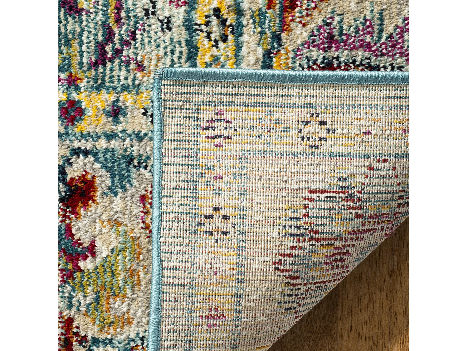 Tapis Bleu/Multicolore 122 X 183 cm - Whitney