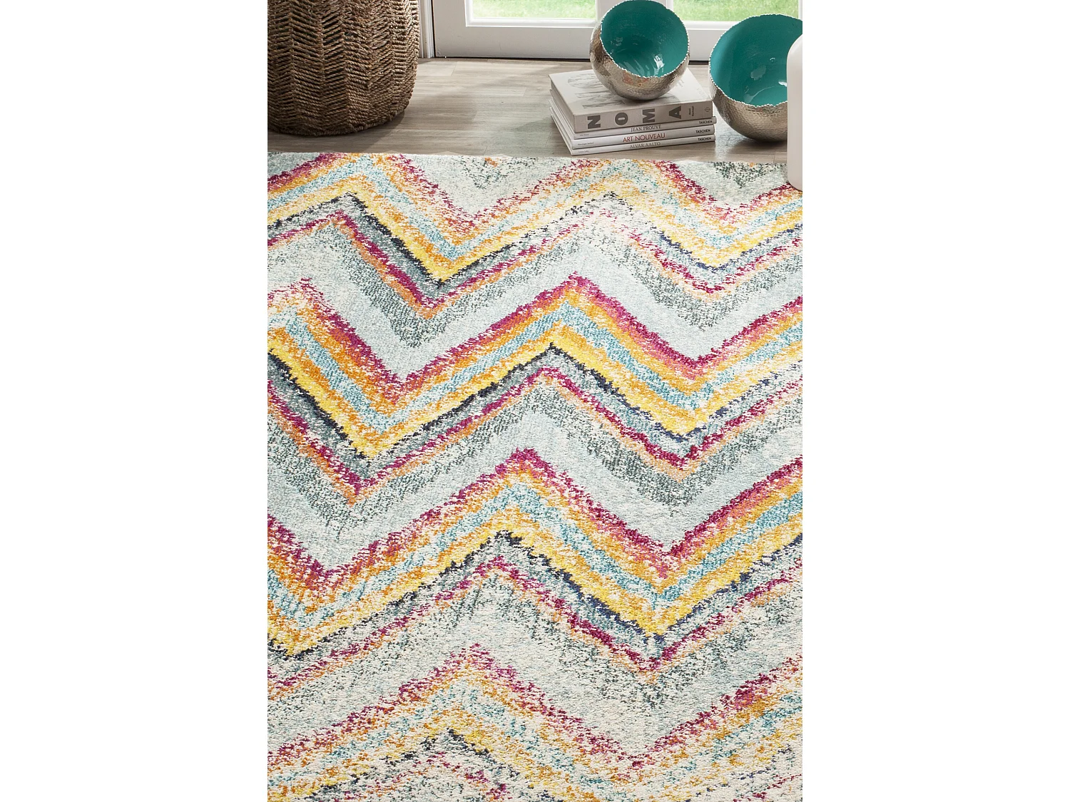 Tapis Multicolore 201 X 279 cm - Giulia