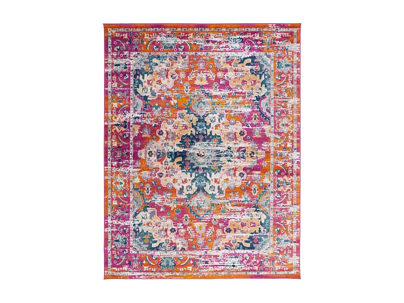 Tapis Fuchsia/Or 235 x 305 cm - Shannon