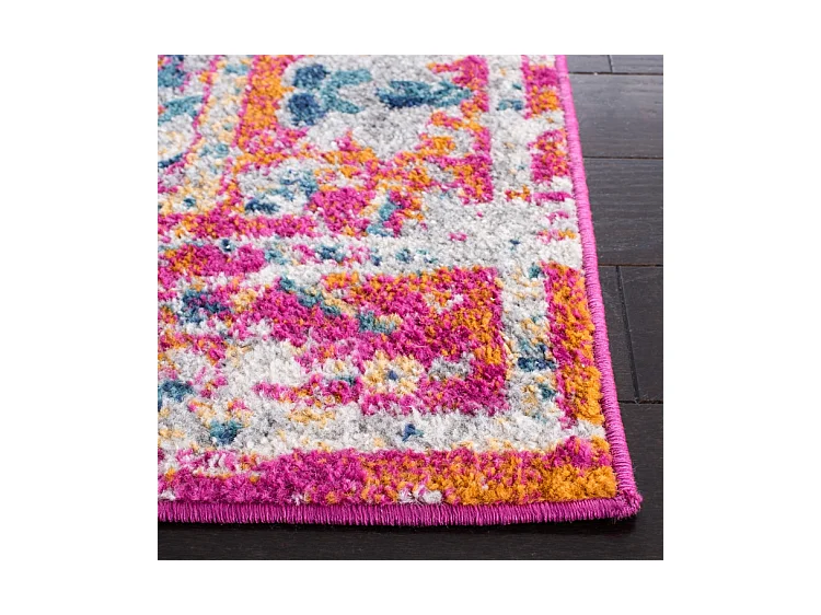 Tapis Fuchsia/Or 235 x 305 cm - Shannon