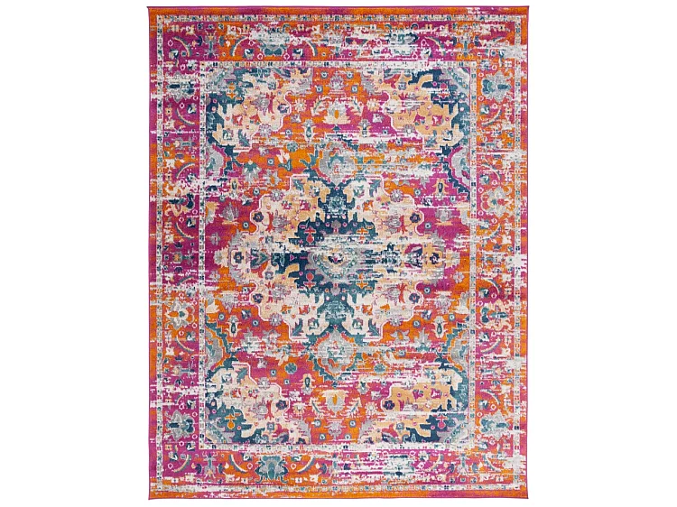 Tapis Fuchsia/Or 235 x 305 cm - Shannon