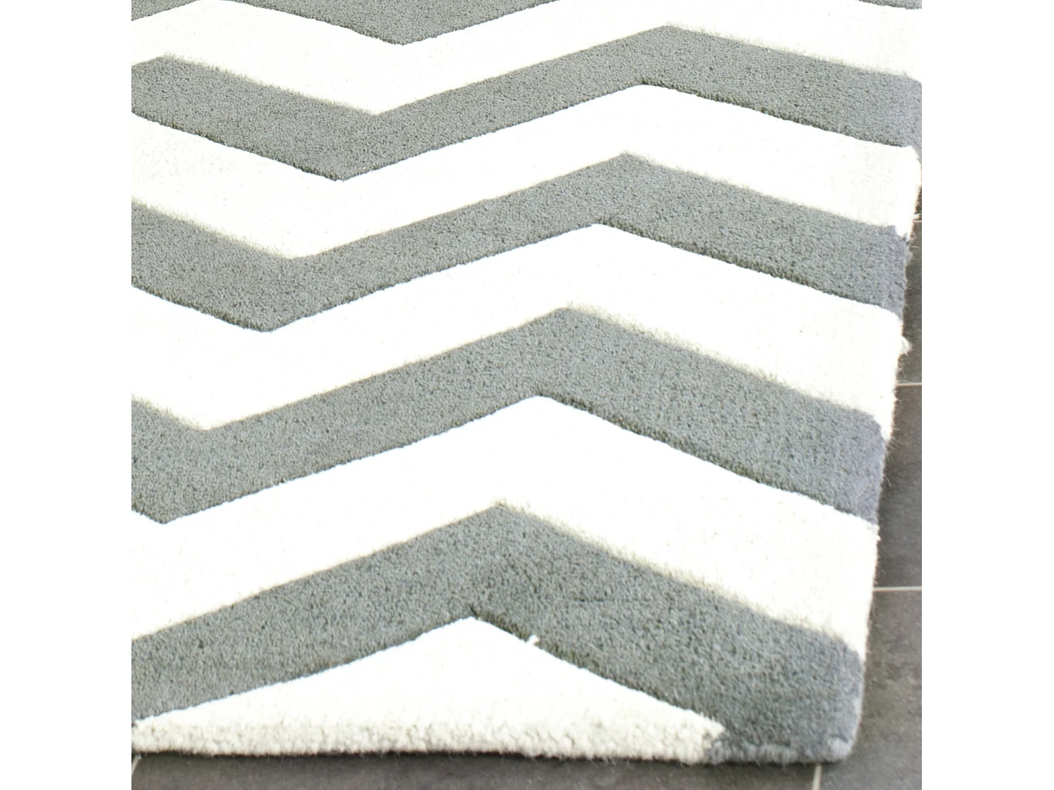 Tapis Gris/Neutre 69 X 213 cm - Anneliese