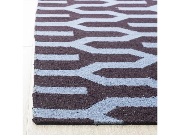 Tapis Violet/Bleu 122 X 183 cm - Karina