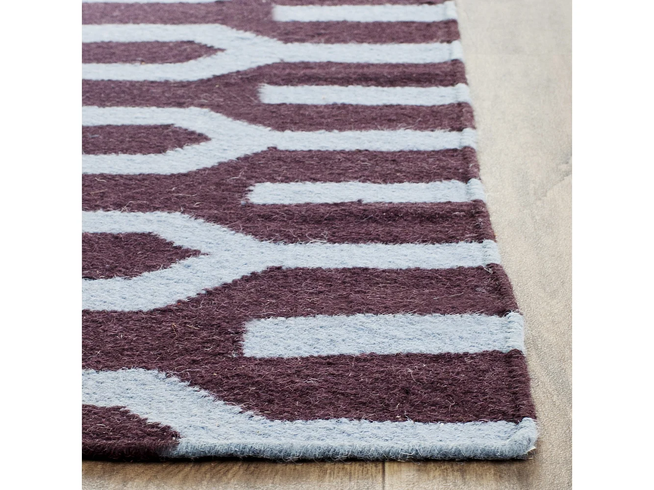 Tapis Violet/Bleu 122 X 183 cm - Karina