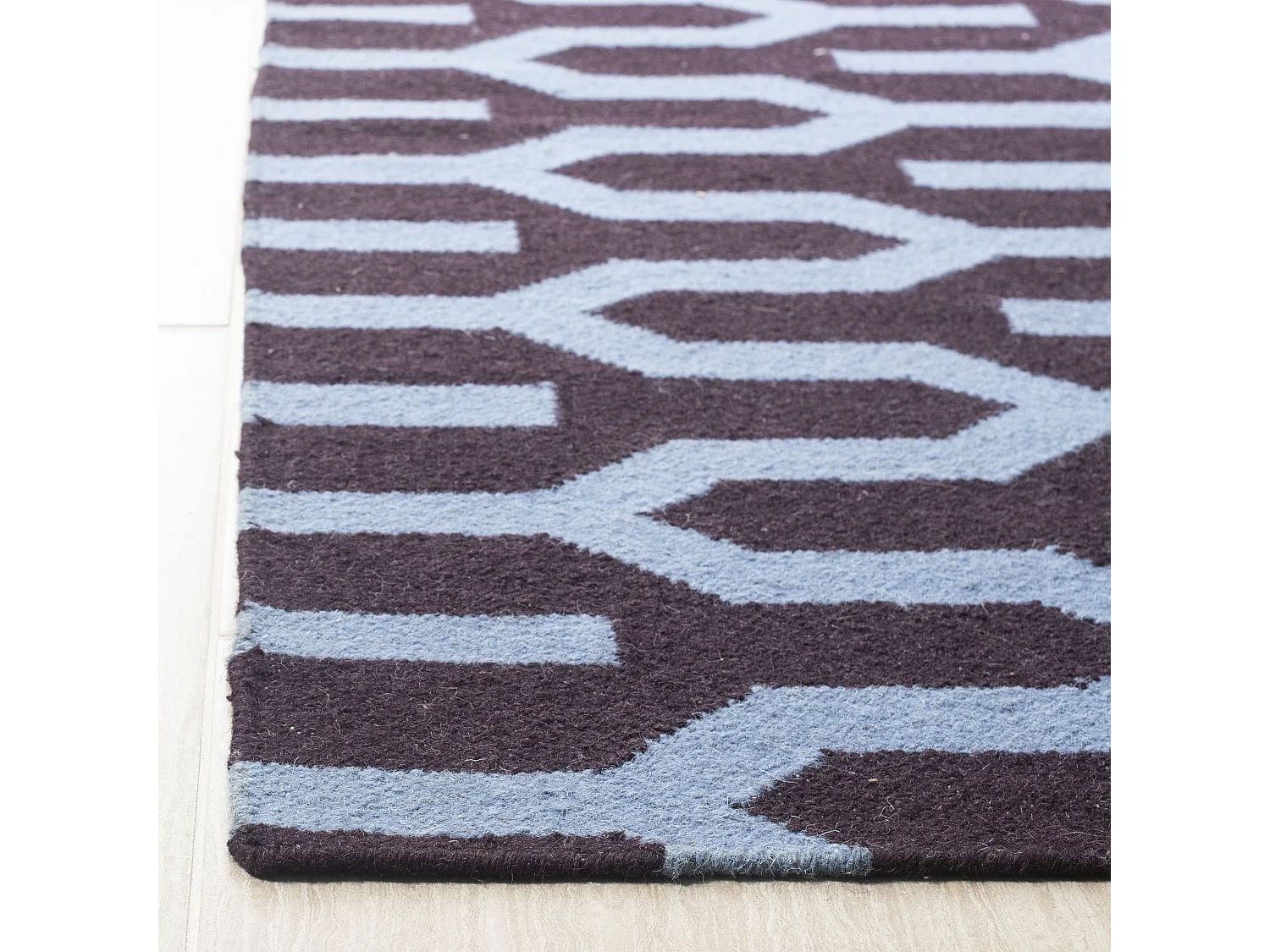 Tapis Violet/Bleu 122 X 183 cm - Karina