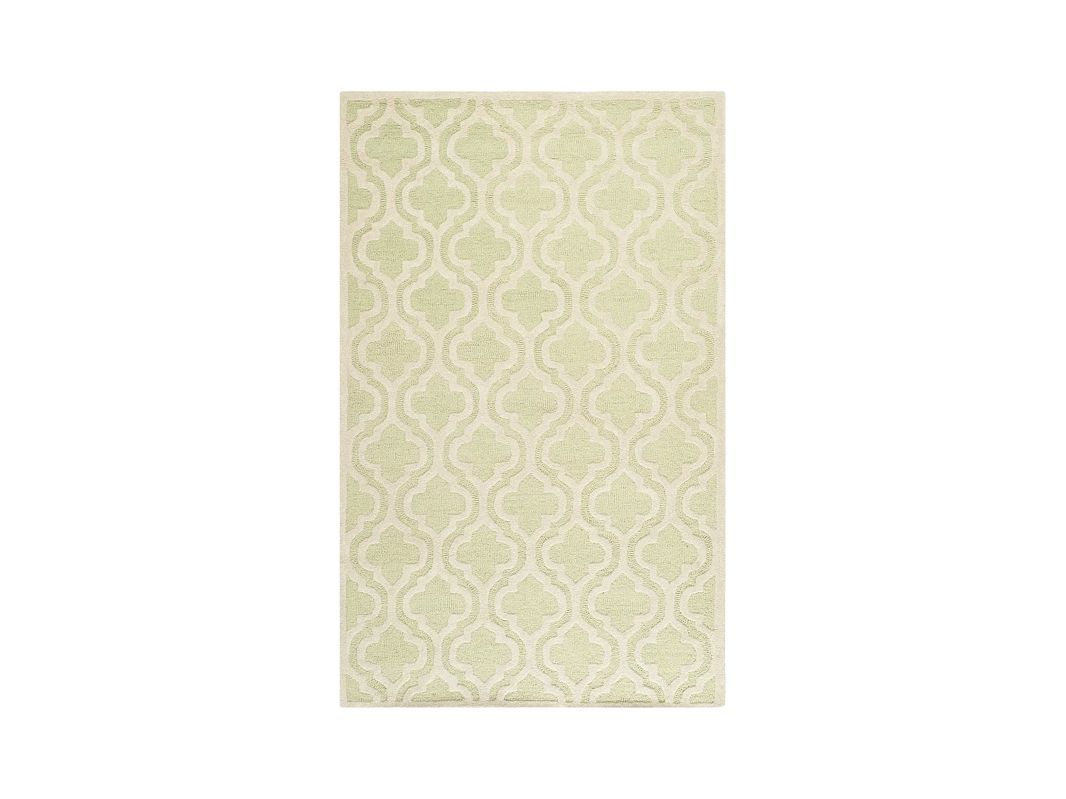 Tapis Vert/Neutre 152 X 244 cm - Oriana