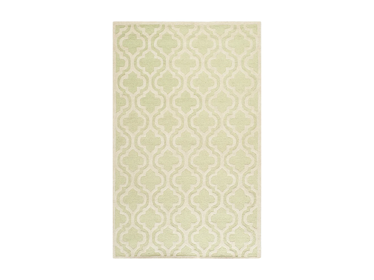 Tapis Vert/Neutre 152 X 244 cm - Oriana