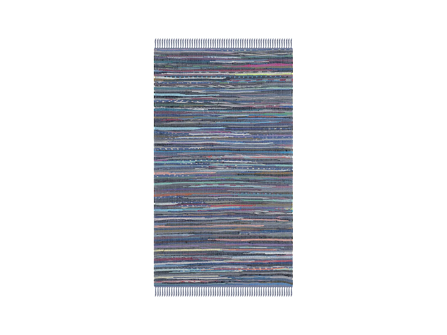 Tapis Violet/Multicolore 91 X 152 cm - Elena