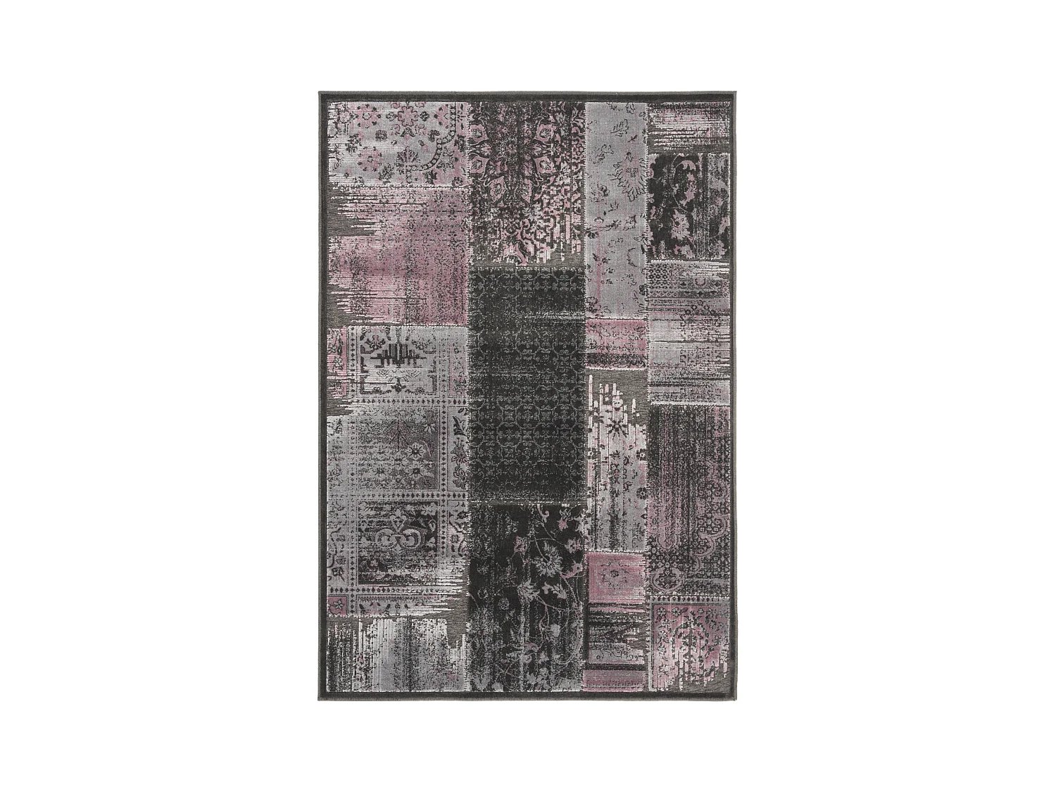 Tapis Gris/Multicolore 160 X 229 cm - Kingstown