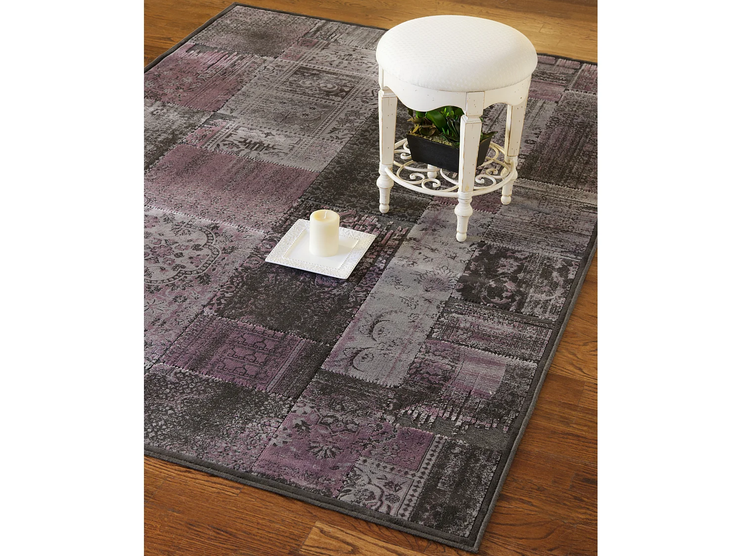Tapis Gris/Multicolore 160 X 229 cm - Kingstown