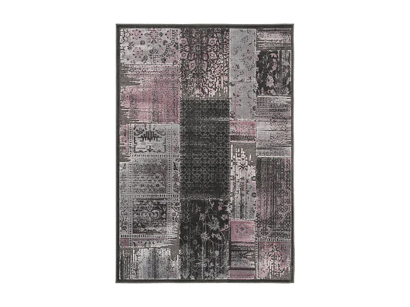 Tapis Gris/Multicolore 160 X 229 cm - Kingstown