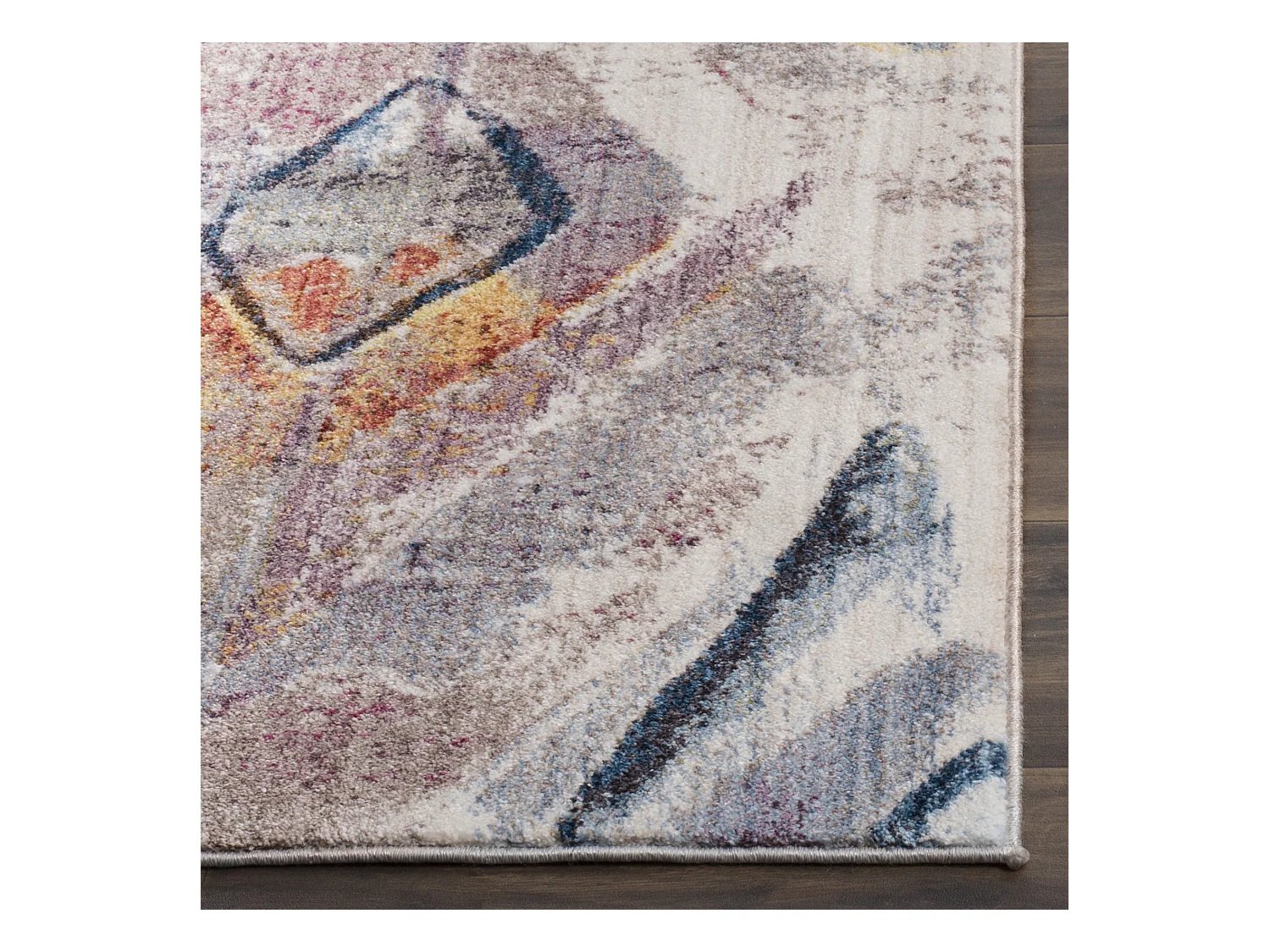 Tapis Violet/Gris 122 X 183 cm - Farrah