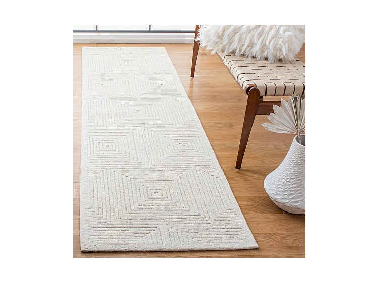 Tapis Blanc 69 X 183 cm - Viviana