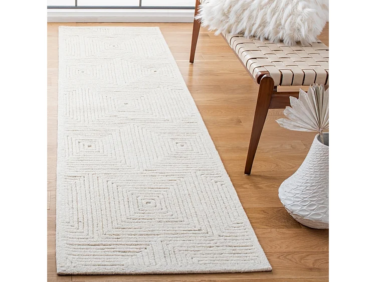 Tapis Blanc 69 X 183 cm - Viviana