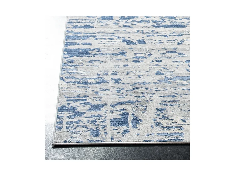 Tapis Neutre/Bleu 201 X 201 cm - Jassi