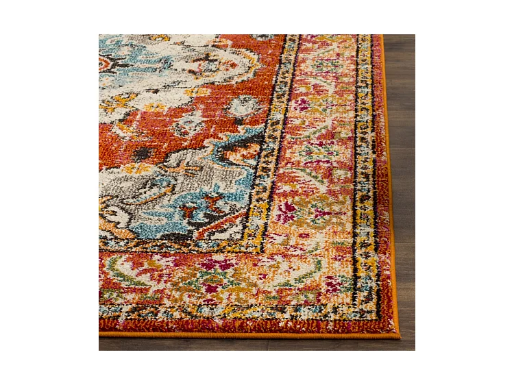 Tapis Orange/Bleu 66 X 244 cm - Milà