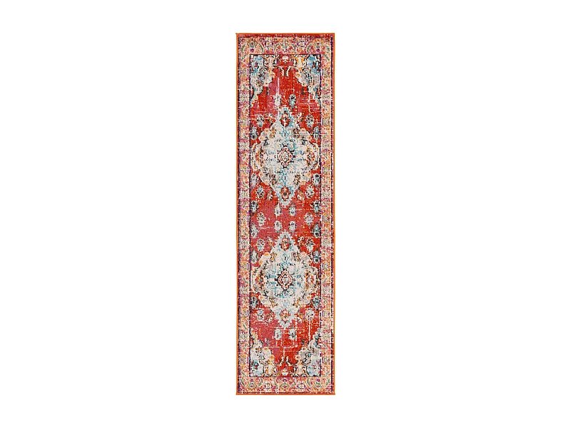 Tapis Orange/Bleu 66 X 244 cm - Milà