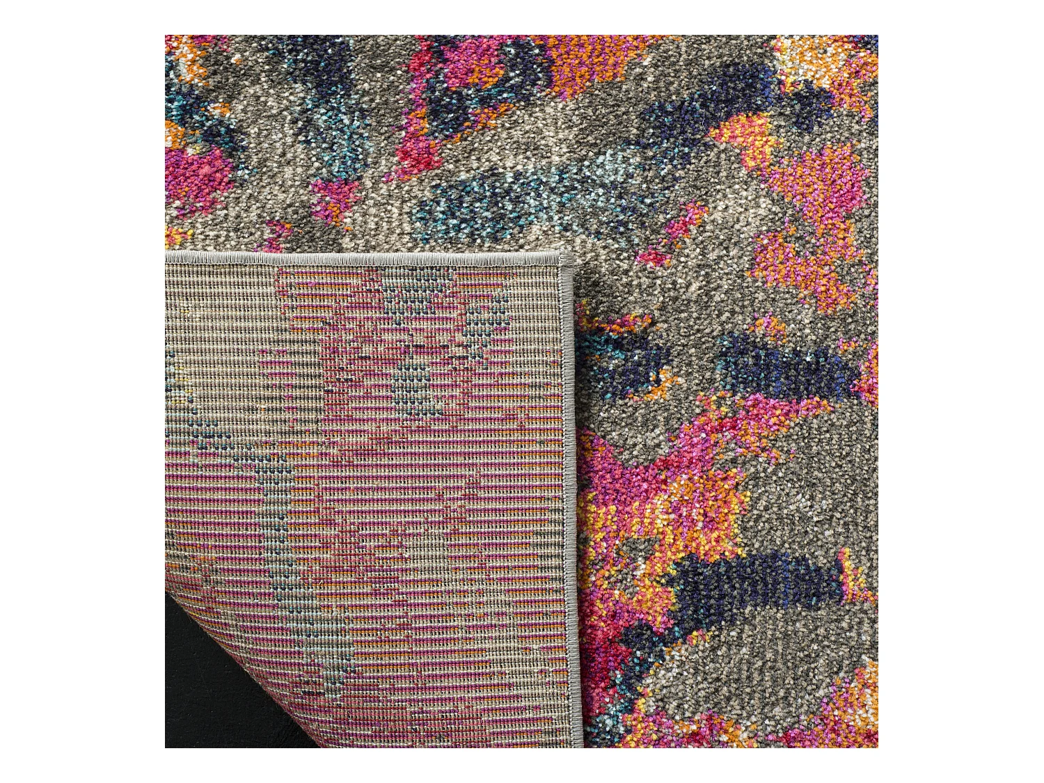 Tapis Bleu/Orange 155 X 231 cm - Ember