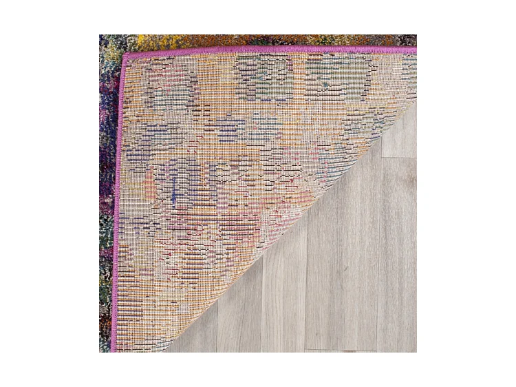 Tapis Rose/Multicolore 274 X 366 cm - Alec