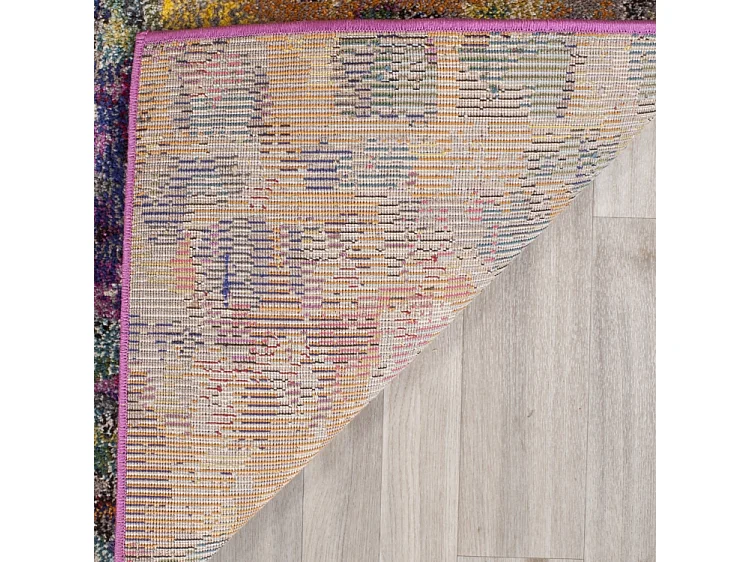 Tapis Rose/Multicolore 274 X 366 cm - Alec