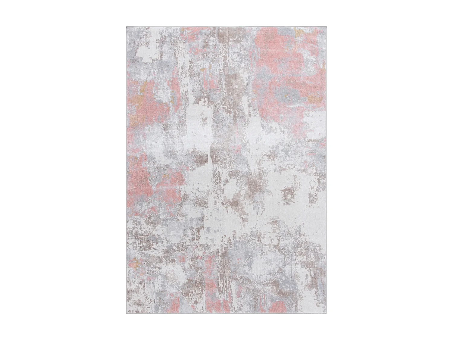 Tapis Rose/Gris 122 X 183 cm - Marcelline