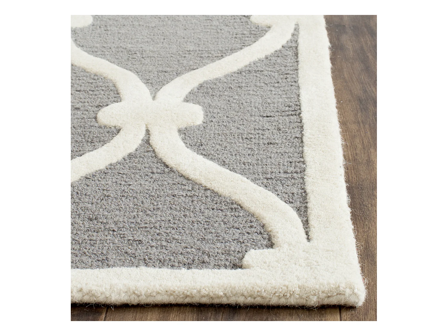 Tapis Gris/Neutre 76 X 244 cm - Hugo