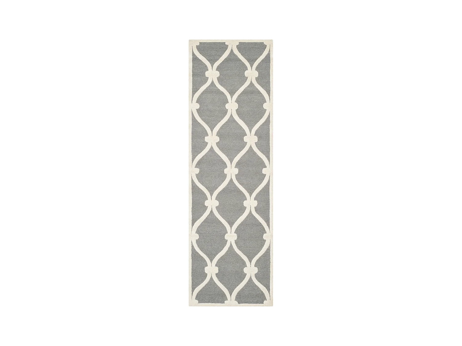 Tapis Gris/Neutre 76 X 244 cm - Hugo