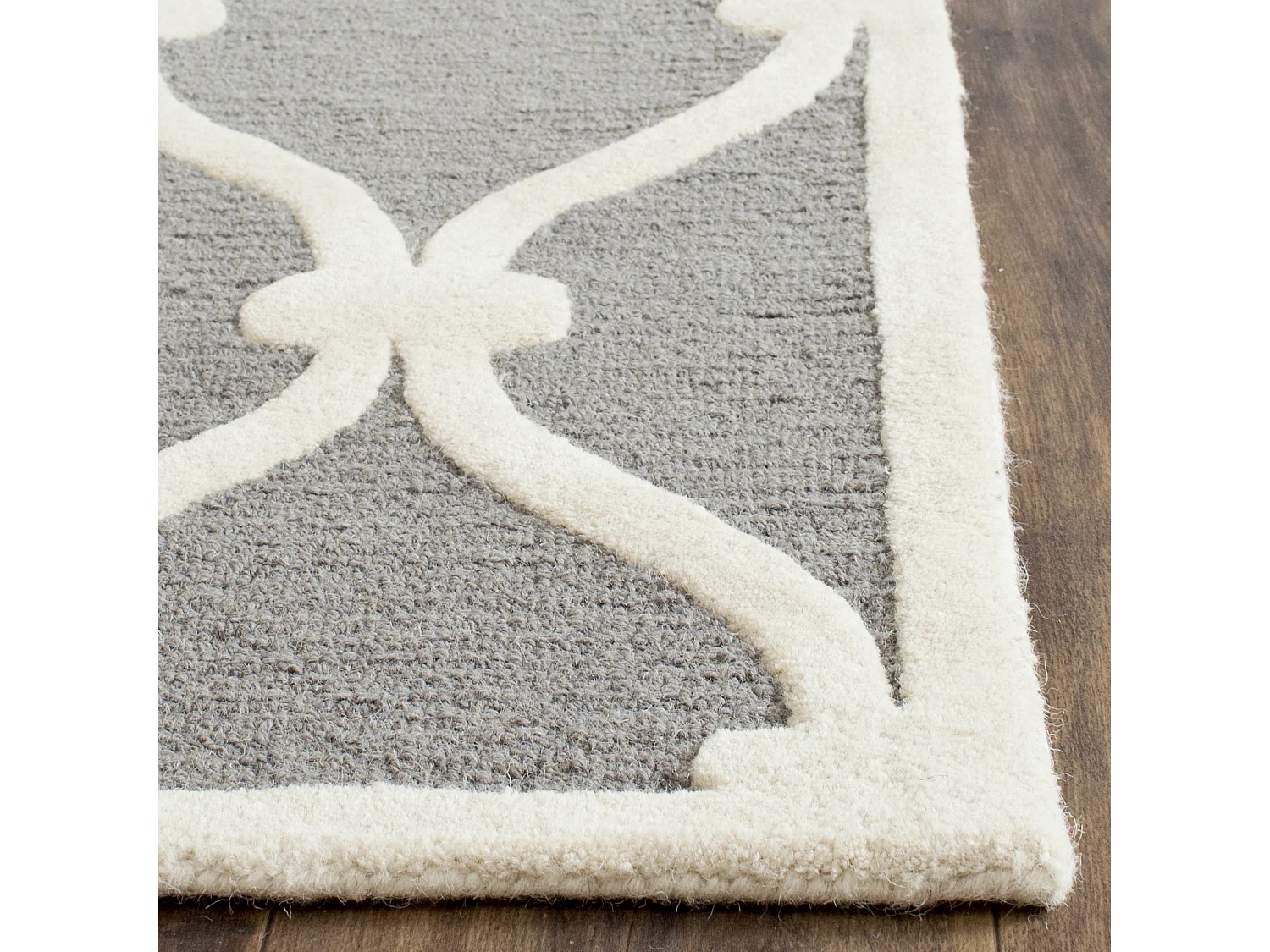 Tapis Gris/Neutre 76 X 244 cm - Hugo