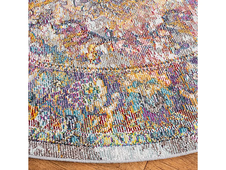 Tapis Bleu/Orange 91 X 152 cm - Davide