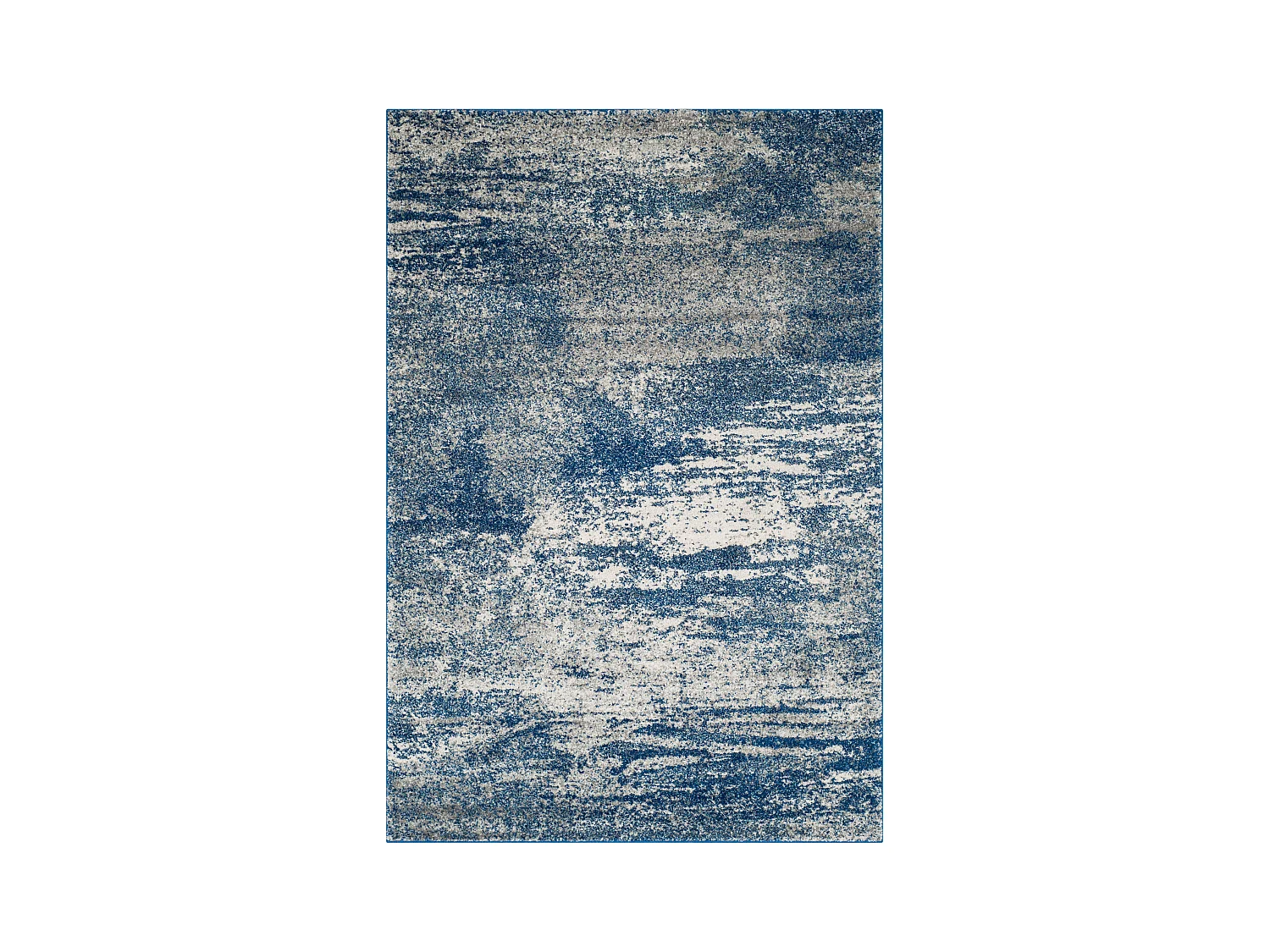 Tapis Bleu Marine/Neutre 155 X 229 cm - Eva
