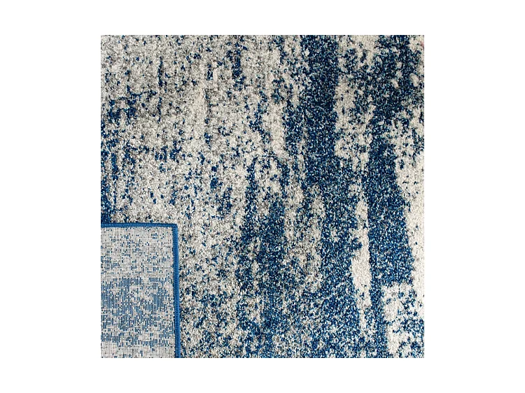 Tapis Bleu Marine/Neutre 155 X 229 cm - Eva
