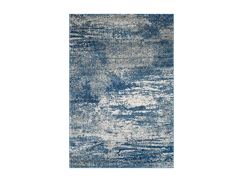 Tapis Bleu Marine/Neutre 155 X 229 cm - Eva