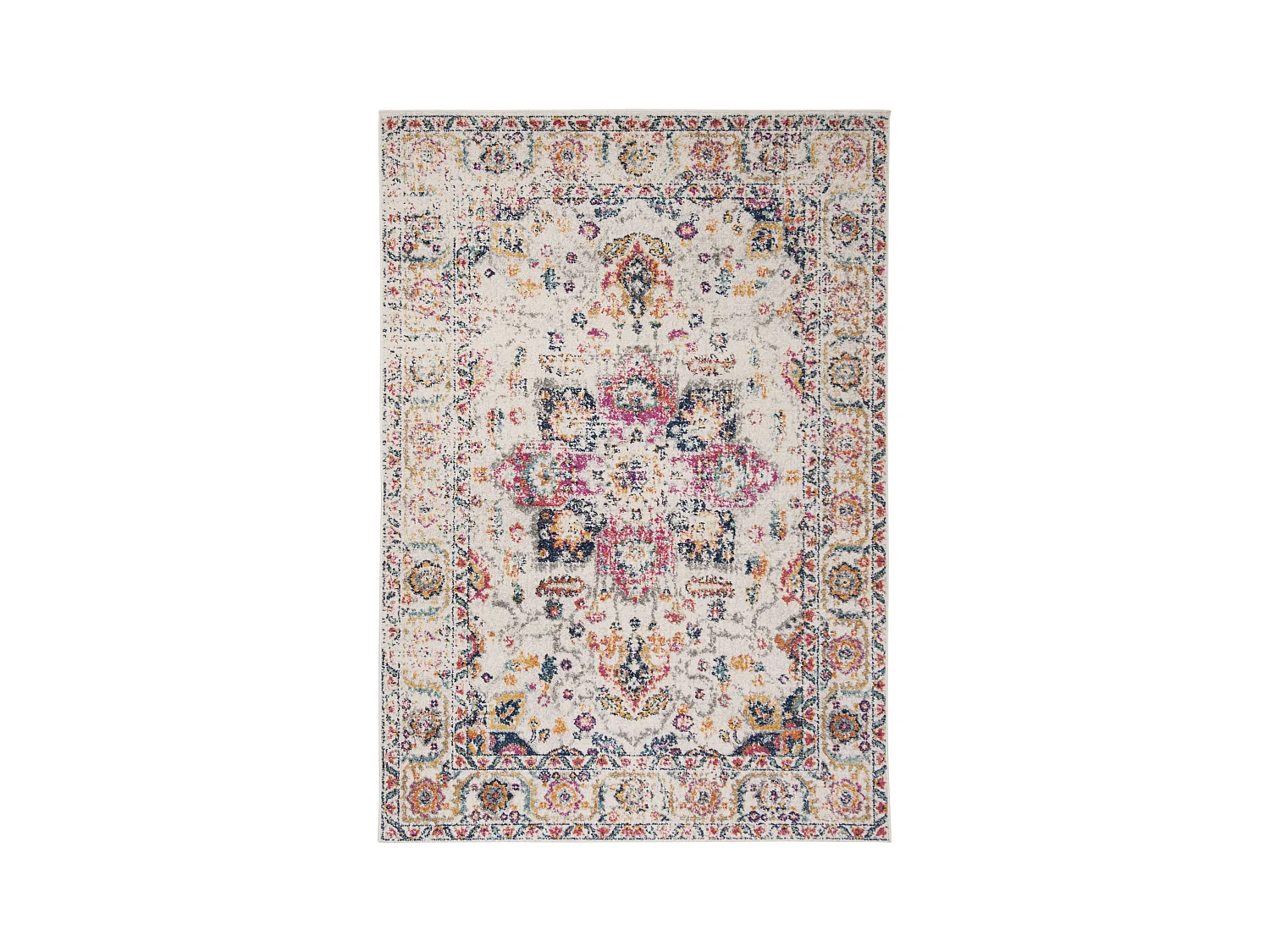 Tapis Rose/Neutre 155 X 229 cm - Merryl