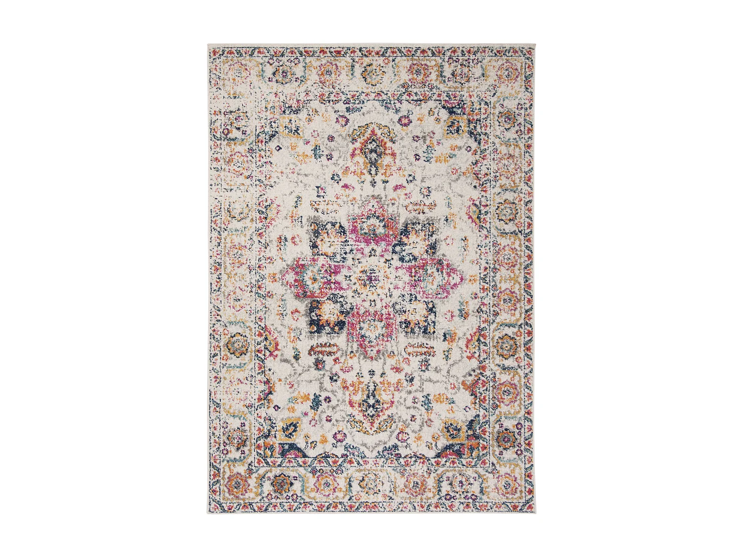Tapis Rose/Neutre 155 X 229 cm - Merryl