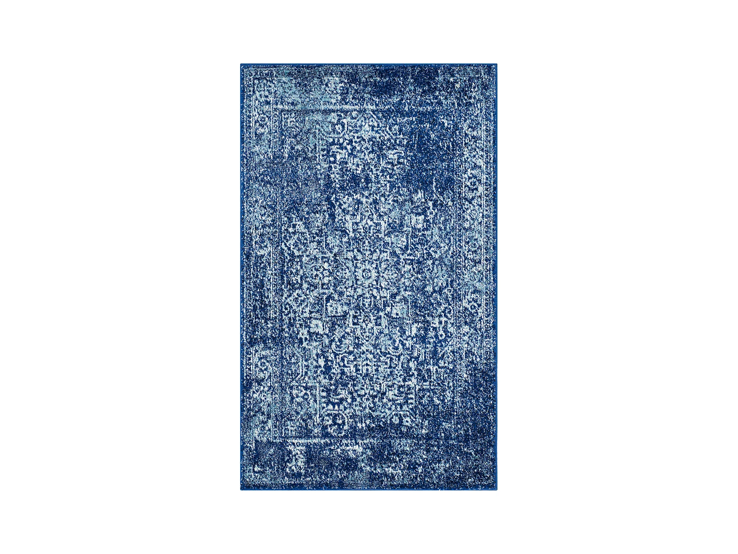 Tapis Bleu Marine/Neutre 122 X 183 cm - Aria