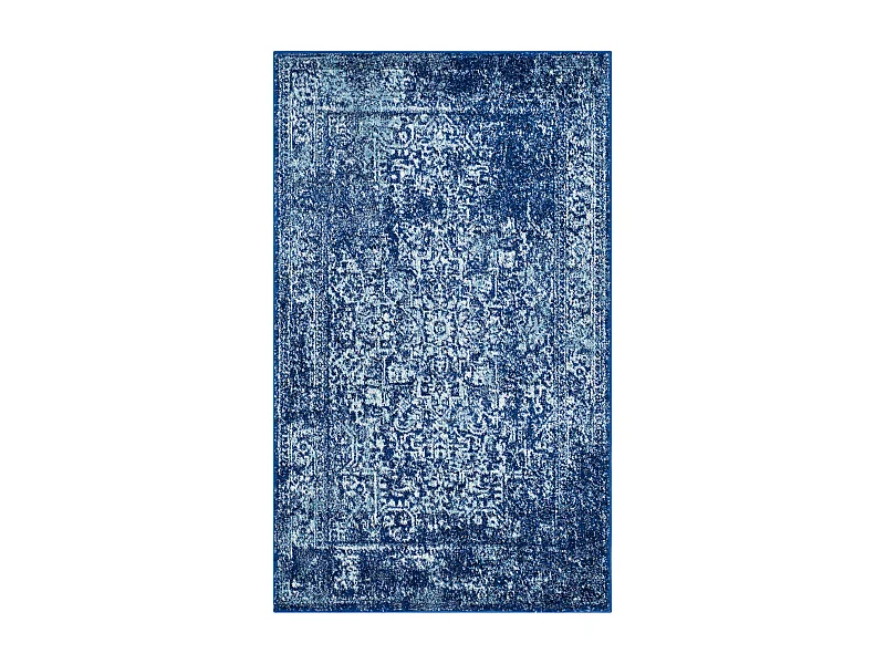 Tapis Bleu Marine/Neutre 122 X 183 cm - Aria