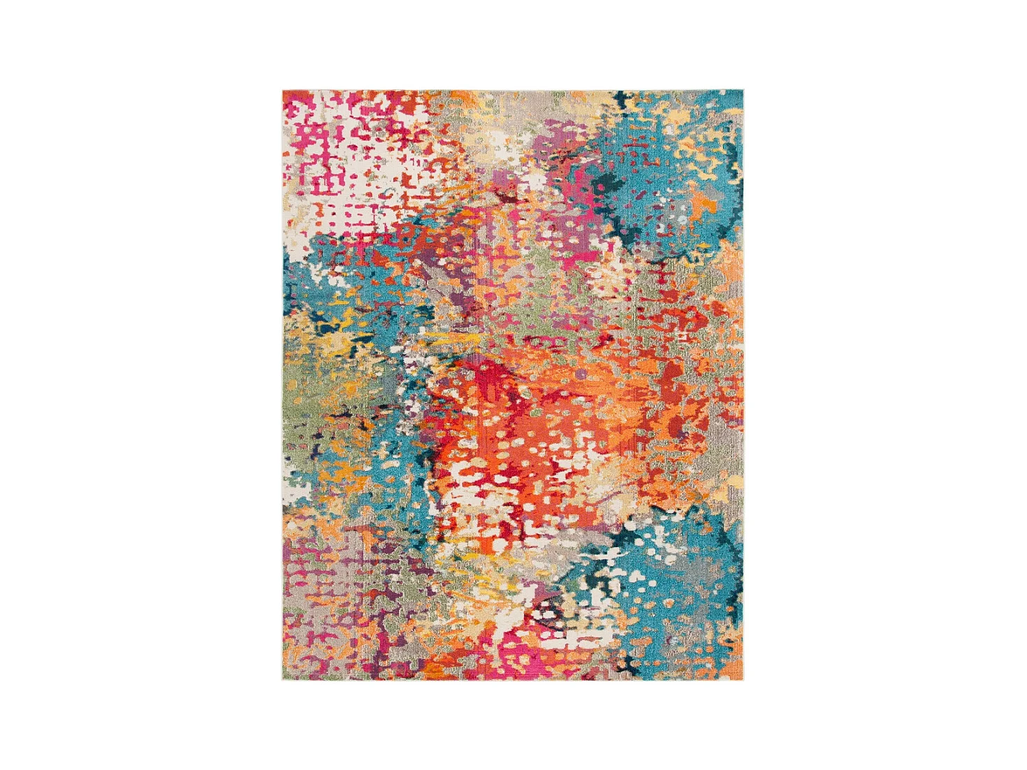 Tapis Ivoire/Multicolore 274 X 366 cm - Hailey