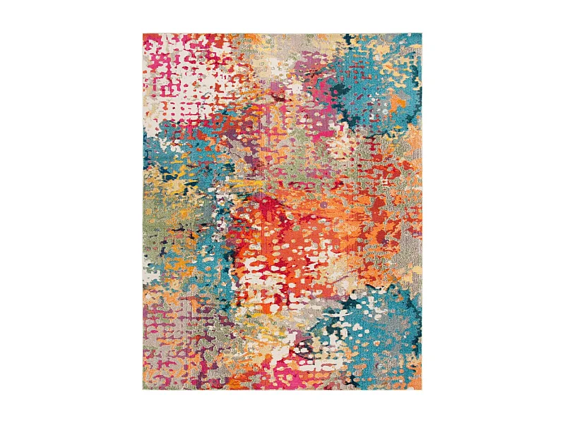 Tapis Ivoire/Multicolore 274 X 366 cm - Hailey
